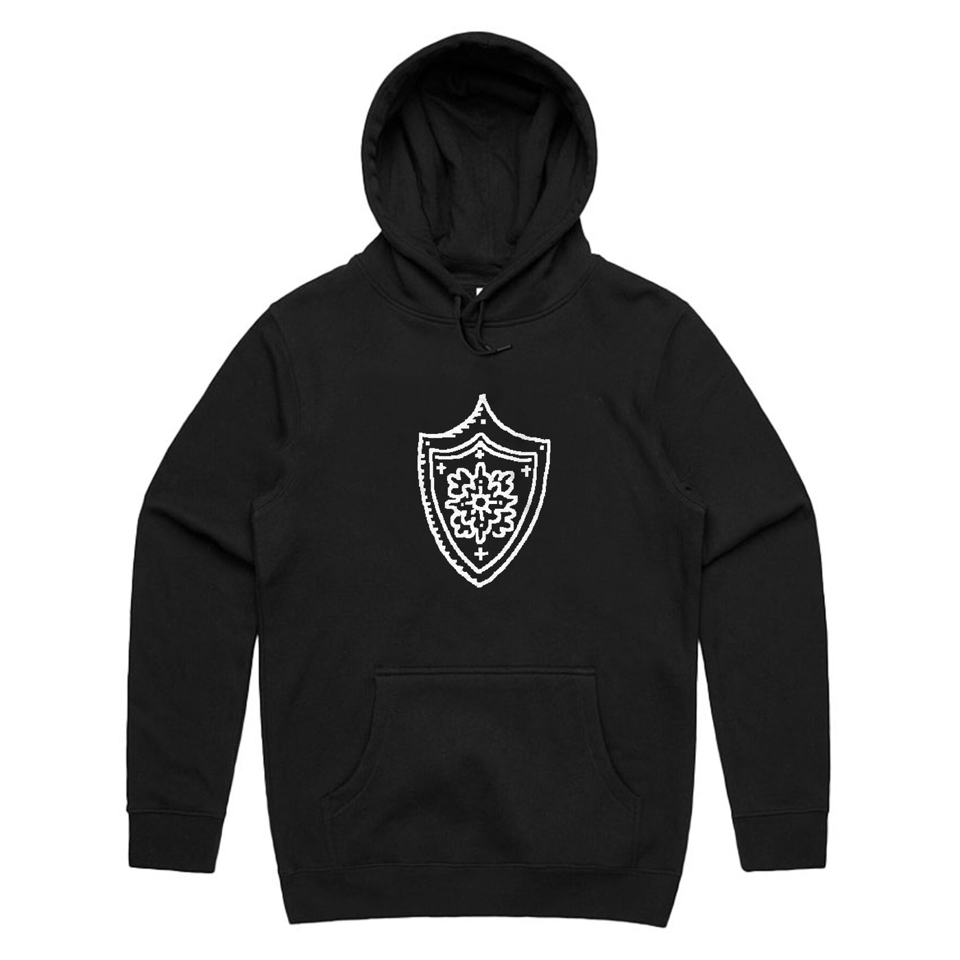 blackwinterwells protector shield hoodie