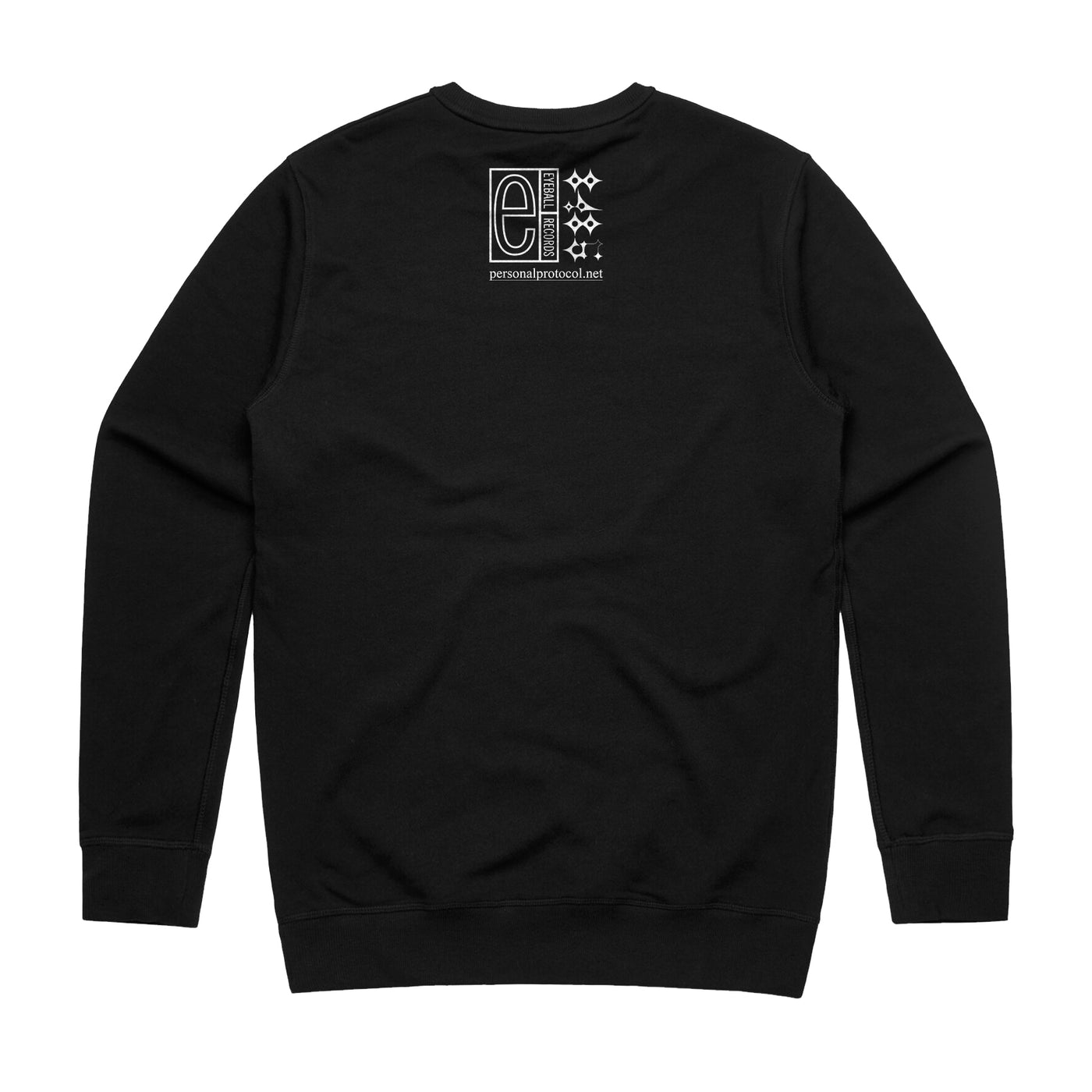 8485 BUTTERFLY CREWNECK BLACK