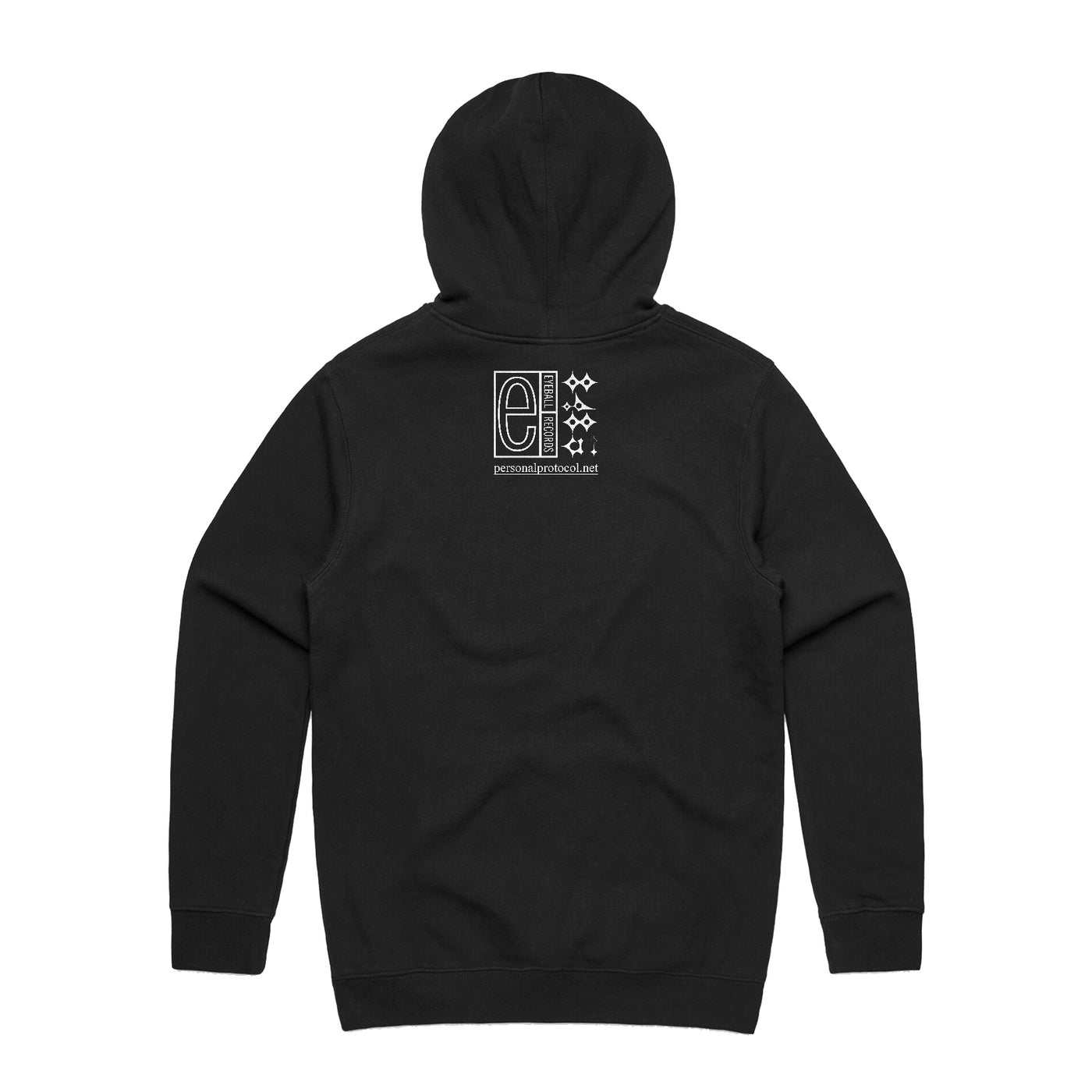 8485 MONITOR HOODIE BLACK