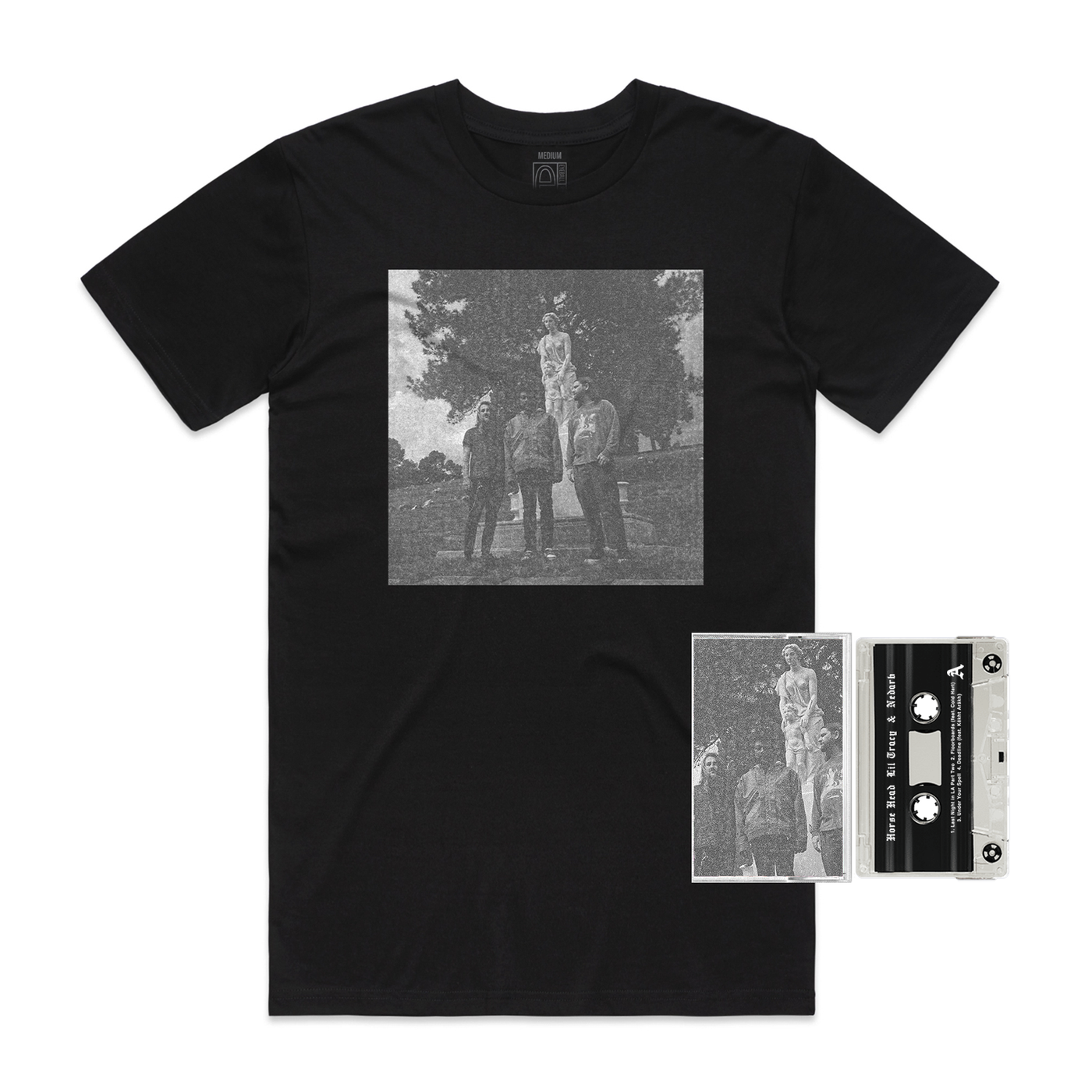 PREORDER Under Your Spell Cassette + Black Album Tee