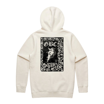 GBC Floral Frame Hoodie - Bone