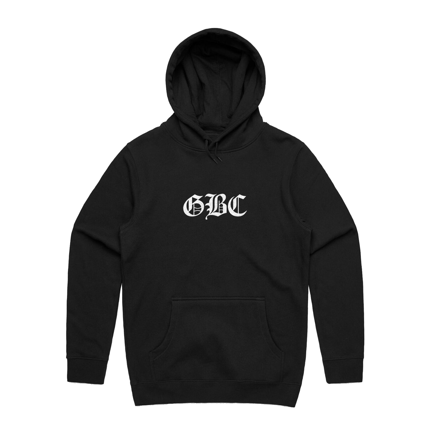 GBC Floral Frame Hoodie - Black