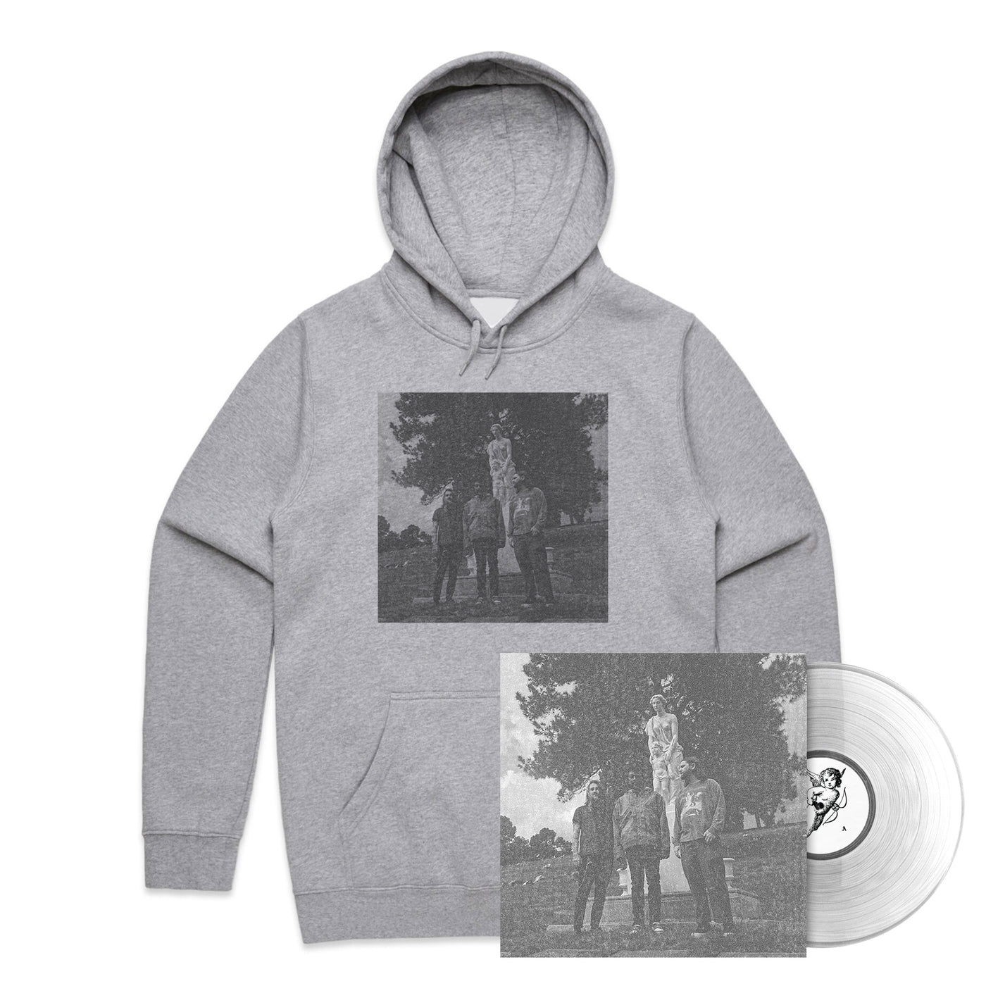 Under Your Spell Hoodie - Grey + Vinyl