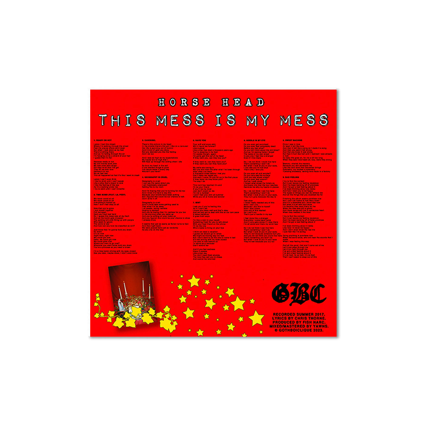 Horse Head This Mess Is My Mess Vinyl (LTD 500)