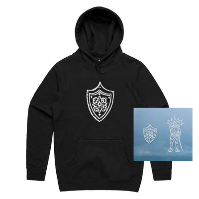 blackwinterwells protector CD + shield hoodie Bundle