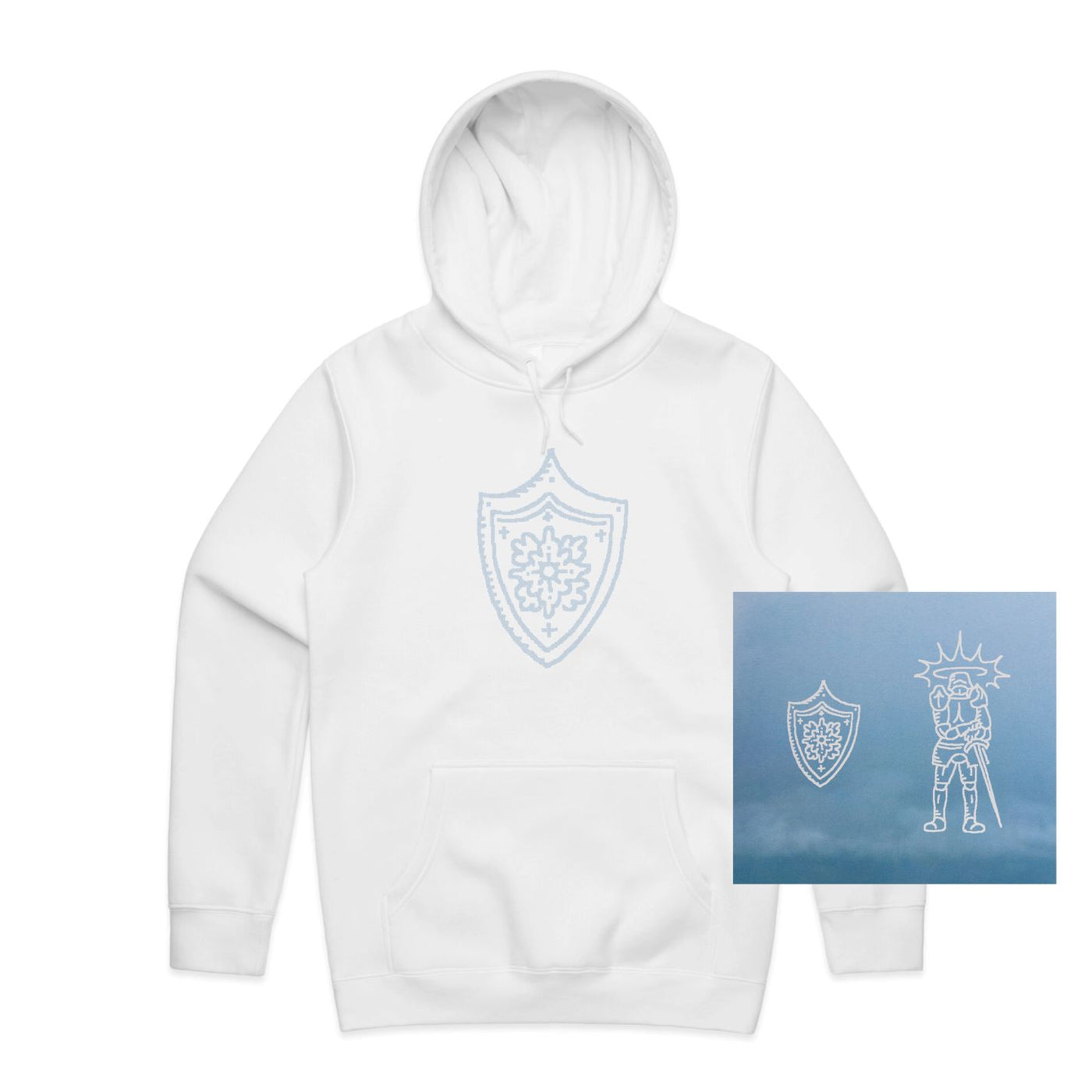 blackwinterwells protector CD + shield hoodie Bundle