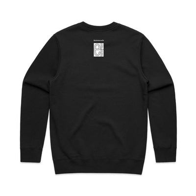 crystal crewneck sweater