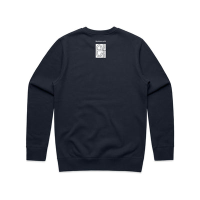 crystal crewneck sweater