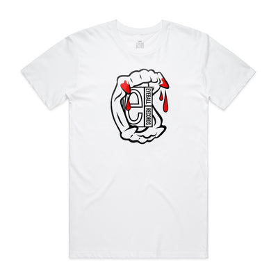 Eyeball Hungry Tee - White