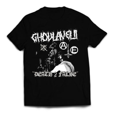 GHOULAVELII "Death 2 False" cassette/shirt preorder