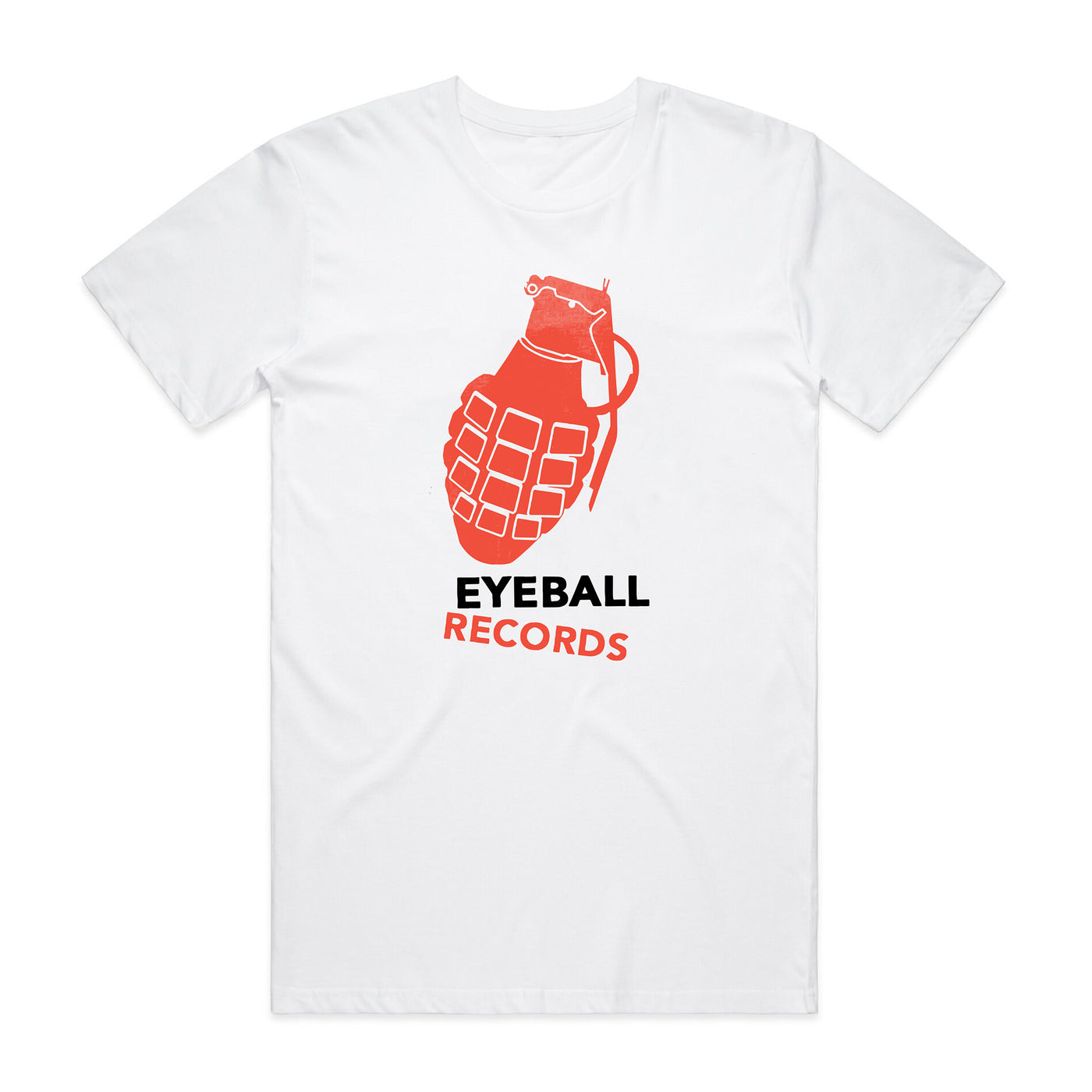 Red Grenade Tee - White