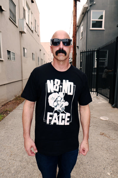 N8NOFACE Skull Tee - Black